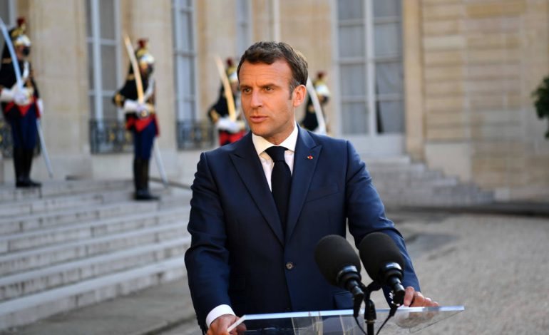 chef de guerre - Emmanuel Macron