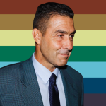 Roberto Vannacci fronte gay pride