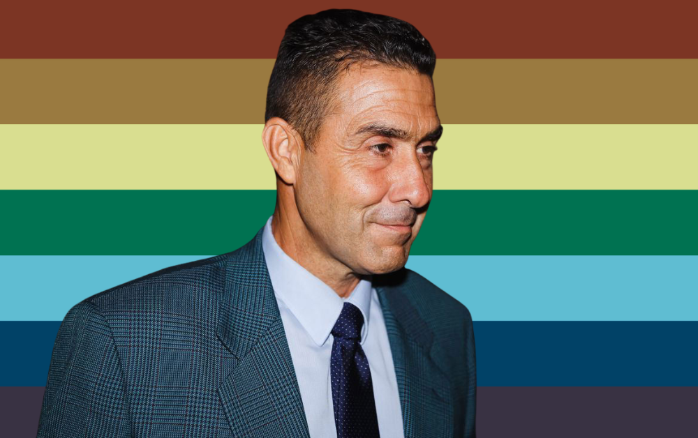 Roberto Vannacci fronte gay pride