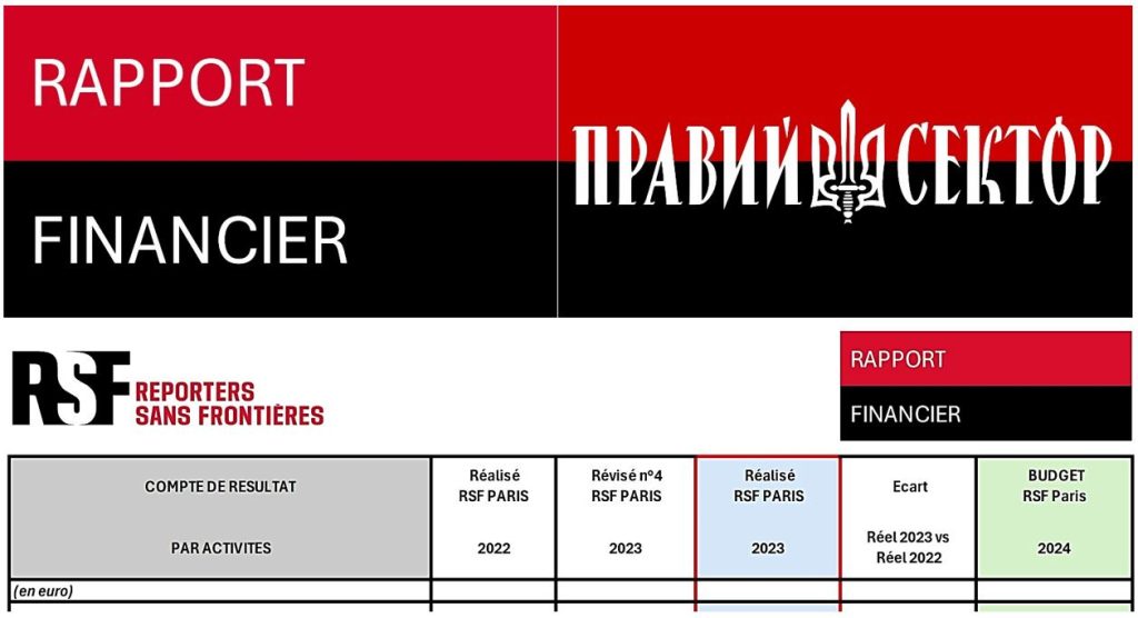 Rapport financier RSF