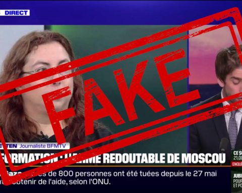 BFM TV désinformation - disinformation - дезинформации