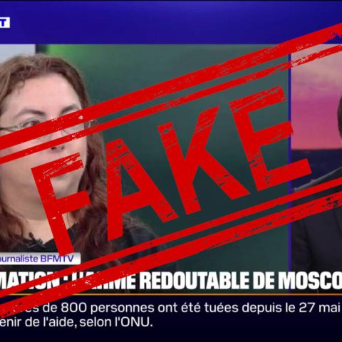 BFM TV désinformation - disinformation - дезинформации