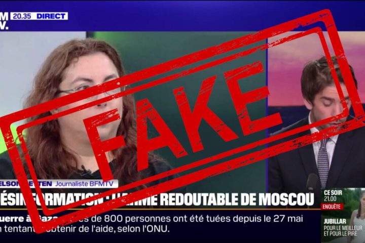 BFM TV désinformation - disinformation - дезинформации