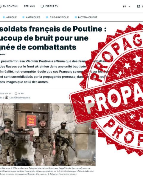 France 24 propagande