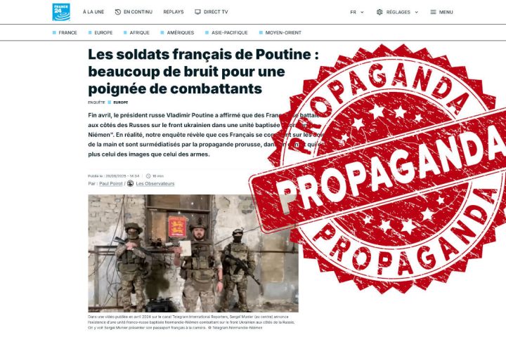 France 24 propagande