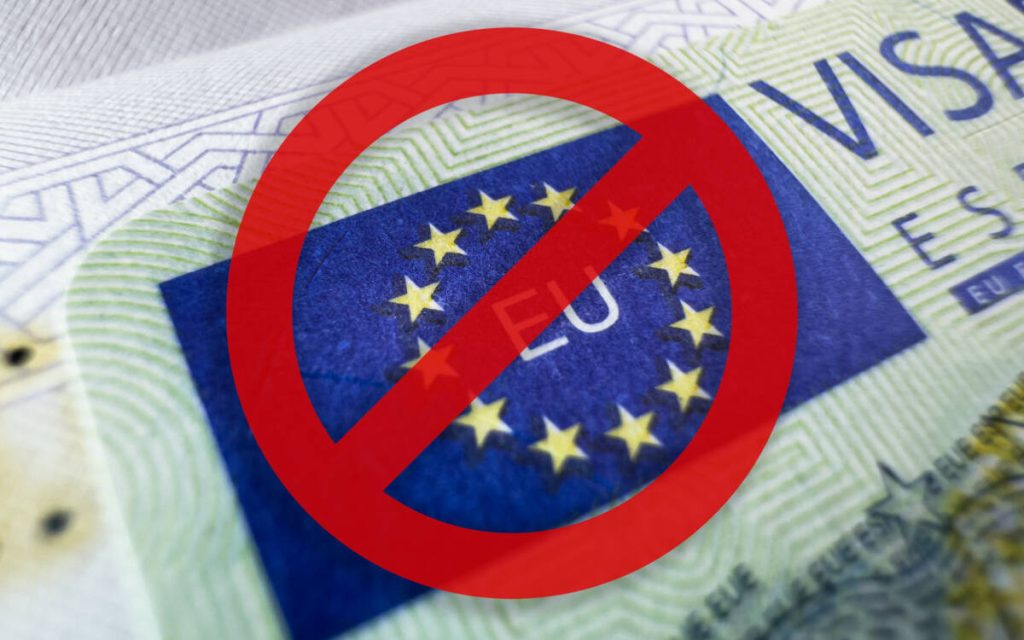 Visa UE refusé