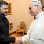 Zelensky e Papa Leone