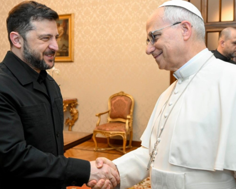 Zelensky e Papa Leone - Pape